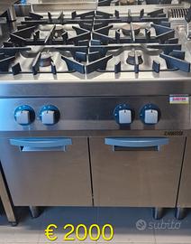 cucina professionale 4fuochi