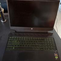 HP Pavilion Gaming –Ryzen 7–16GB RAM–NVIDIA GTX