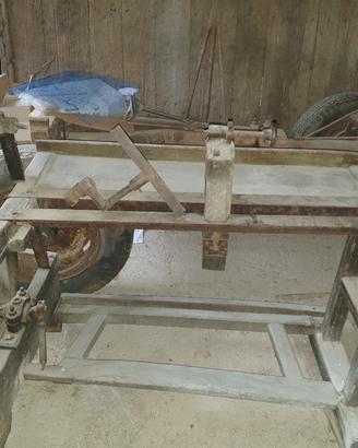 tornio per legno antico 