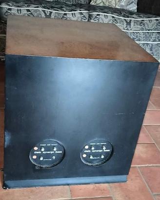 Subwoofer Chario Synergo Bass stereo senza woofers