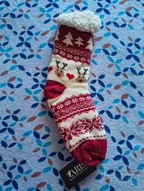 Calze invernali antiscivolo foderati in pile 