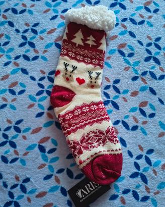 Calze invernali antiscivolo foderati in pile 