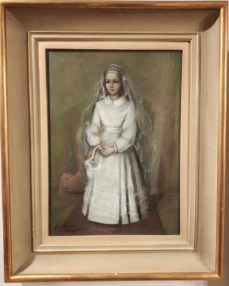 dipinto olio su tela Gina Zandavalli Flangini 900