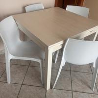 Tavolo con le sedie