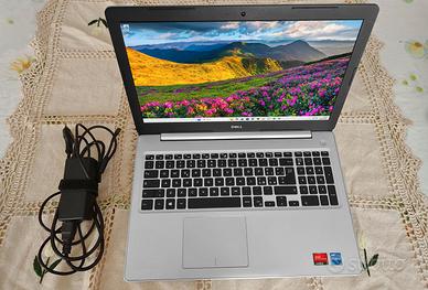 Notebook Dell 15,6" SSD NVME Win11 batteria nuova