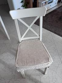 4 sedie IKEA INGOLF salla da’ pranzo, cucina