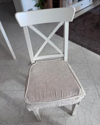 4 sedie IKEA INGOLF salla da’ pranzo, cucina