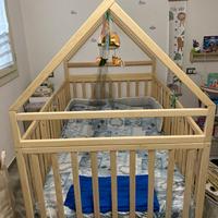 Struttura letto a casetta