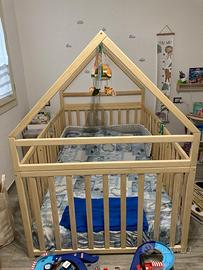 Struttura letto a casetta