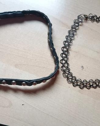 Box 3 collane e choker – accessori vintage