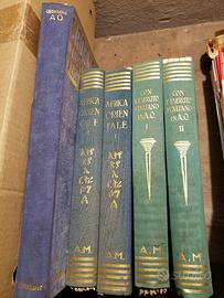 Fascicoli del 1936 su conquista italiana in Africa