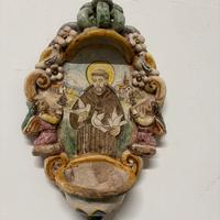 Acquasantiera San Francesco d’Assisi