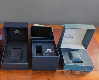 Scatole orologi Festina nuovi