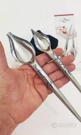 2 cucchiai per decorare acciaio Kuchenprofi nuovi