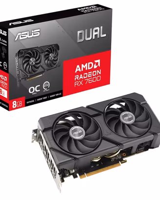 ASUS Dual Radeon RX 7600 EVO OC 8GB GDDR6