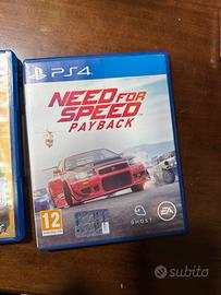 Need for speed x PlayStation 4