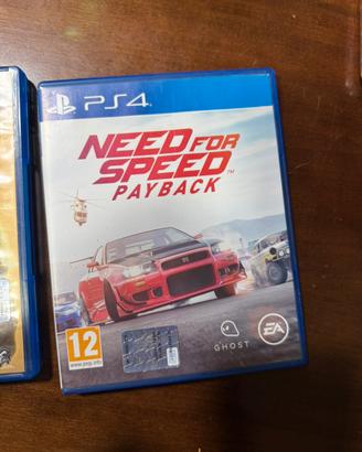 Need for speed x PlayStation 4