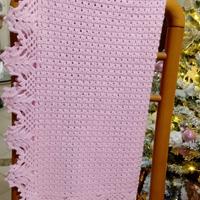 Copertina neonata in pura lana baby merino