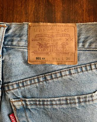 Jeans Levi's 501xx vintage taglia 30W 36L (IT 44)