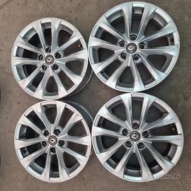 4 Cerchi da 17' in Lega - Renault - Megane Talisma