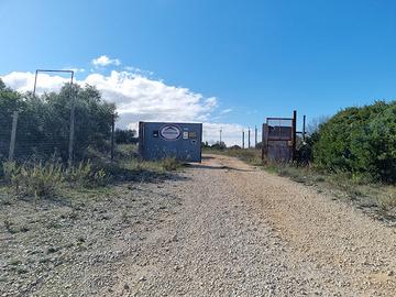 Suolo artigianale con pilastri in c.a