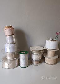 Stock nastri bianchi/panna – nuovi e usati