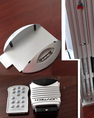 Base Verticale Silver +telecomando dvd x Ps2 *RARI