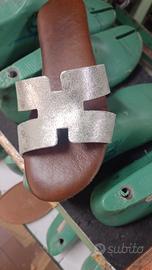 ciabatte sandali in vera pelle 
