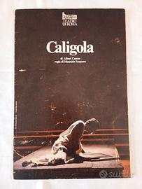 Albert Camus Caligola Teatro di Roma 1983
