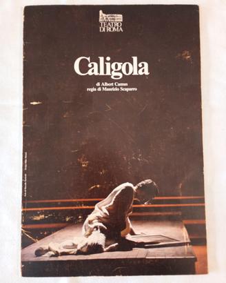 Albert Camus Caligola Teatro di Roma 1983