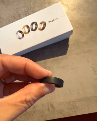 RingConn Gen 2 Smart Ring Black taglia 10 NUOVO