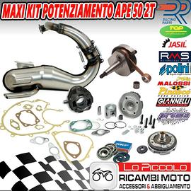 kit 102 malossi per ape piaggio 50