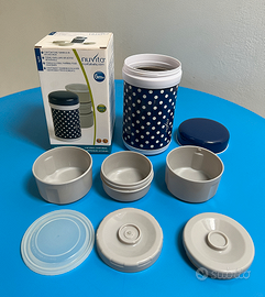 Nuvita Thermos con 3 contenitore interni 1200 ml