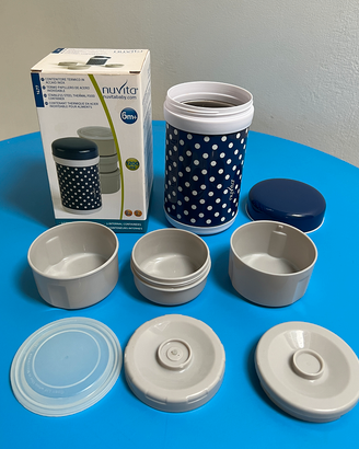 Nuvita Thermos con 3 contenitore interni 1200 ml