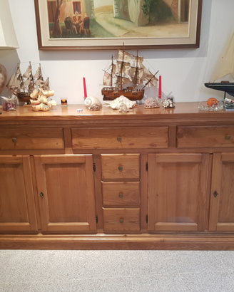 Consolle cassettiera