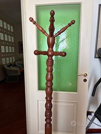 Appendiabiti anni ‘70 in legno