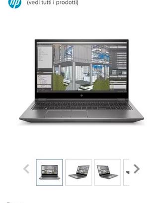Notebook Portatile Workstation HP ZBook Fury 15 G7