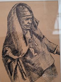 Disegno a tratteggio Marina Marcolini 