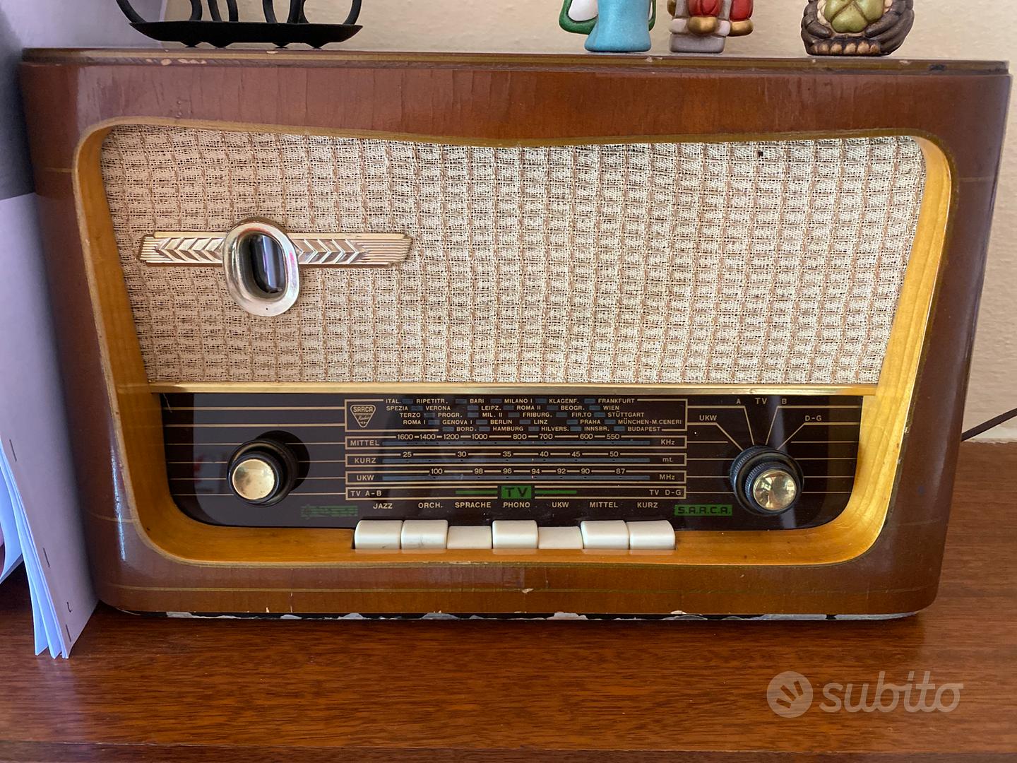 Radio vintage S.A.R.C.A. Anni 60 - Audio/Video In vendita a Nuoro