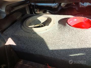 Subwoofer bass face 1300 watt RMS +amplificatore