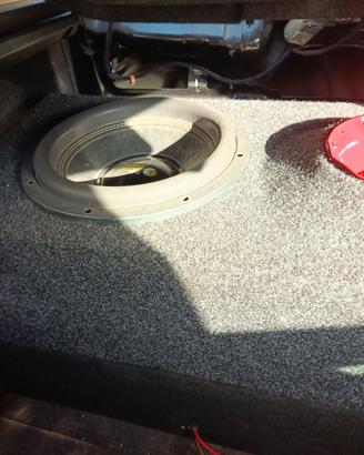 Subwoofer bass face 1300 watt RMS +amplificatore
