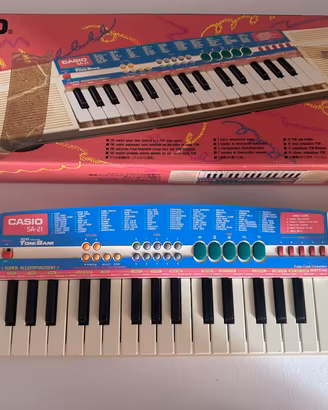 Pianola Casio SA-21 anni '90