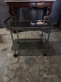 Carrello Bar Portavivande Vintage Design Anni '70