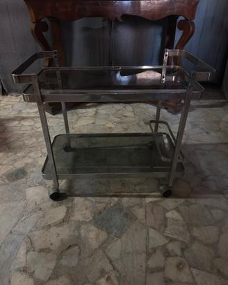 Carrello Bar Portavivande Vintage Design Anni '70