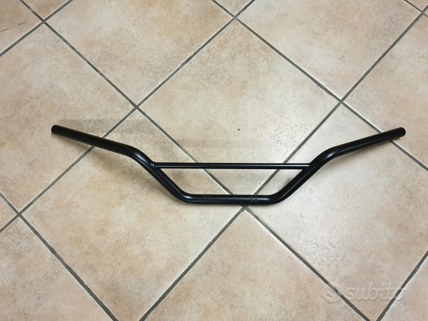 Paracolpi Manubrio Honda Transalp 400/600/650/700 - Imbottitura In Similpelle Con Logo Bianco - Foto 6