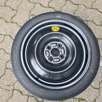 ruotino da16 pollici 4x100 originale toyota yaris 
