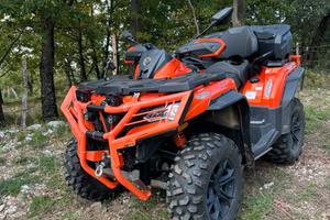 Quad cforce 1000 4x4 targa gialla