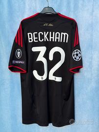 Maglia AC Milan 2009/2010 Beckham 32 M originale