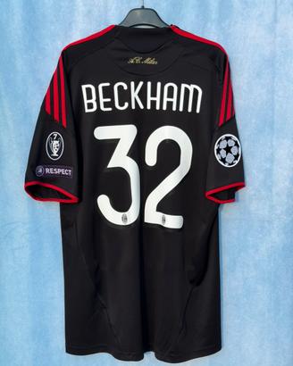 Maglia AC Milan 2009/2010 Beckham 32 M originale