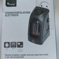 Termoventilatore elettrico Cristal